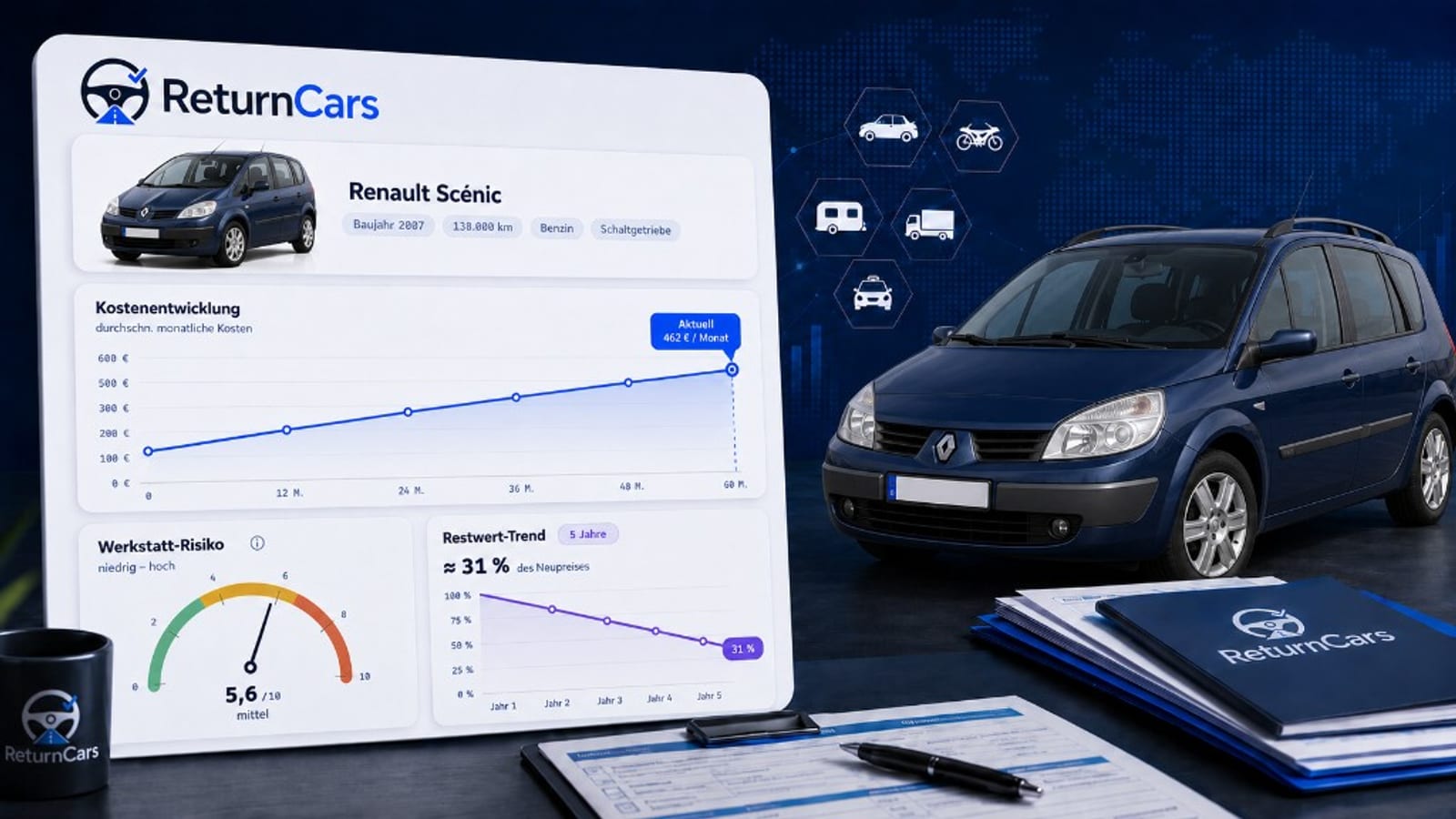 Renault Scénic Zahnriemen oder Steuerkette Renault Scénic Zahnriemen oder Steuerkette